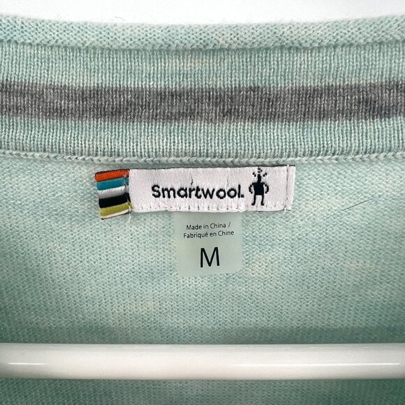 Smartwool Shadow Pine Pocket Merino Wool Crewneck Sweater Women's Medium - Picture 2 of 6